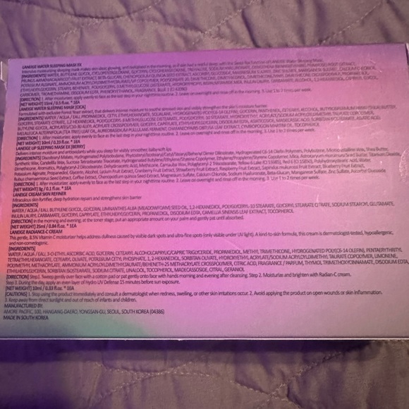 Lanegie day and night glow set - Picture 2 of 2